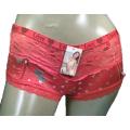 Nanxihaini Silver Foil Boyshort With Zipper