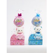 Baby Bear in a Decorative Baby Box(Case of 6)