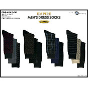 Men's 3 Pack Fancy Promo Dress Socks