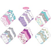 Ladies Low Cut Socks - 5 Pack