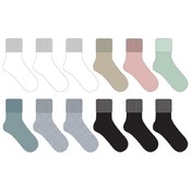 Ladies Turncuff Socks-1 Pack