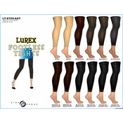 Ladies Lurex Footless Tights