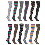 Women's Sweaterknit Fun Pattern Tights - Queen