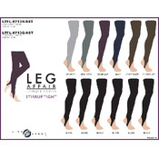 Women's Queen Size Opaque Stirrup Tights
