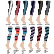Women's Sweaterknit Rugby Footless Tights- Queen