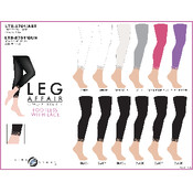 Ladies "Queen Sized" Footless Tights With Lace