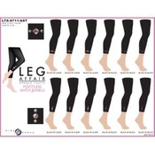 Ladies Opaque Footless Tights With Jewels