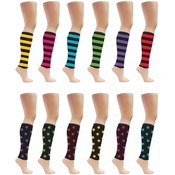 Women's Rugby Stripes and Star Legwarmers