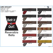 Ladies Reversible Belts