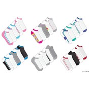 Ladies 5 Pack Mesh/Sporty Low Cut Socks