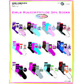 Women's Novelty 3 Pack Socks With Key Chain