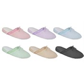 Ladies Plush Slippers With Embroidery