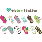 Women's Think Green 1 Pack Peds