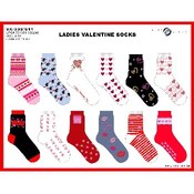 Ladies Valentine Socks