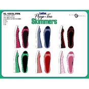 Ladies Peep Toe Skimmers