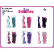 Girls Fun Printed Skimmers