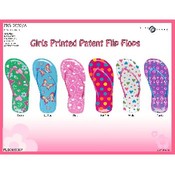 Girls Printed Flip Flops