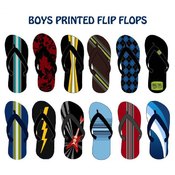 Boys Printed Flip Flops