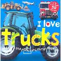 I Love Trucks Sticker Book (I Love Sticker Books)(Case of 24)