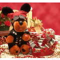 Bad to the Bone Singing Chopper Dog Gift set