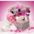 Pretty in Pink Relaxation Gift Basket