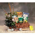 The Fisherman's Fishing Creel Gift Basket