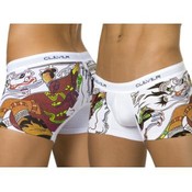Mens  Clever Oriental Print Trunk
