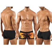Vuthy Mens Reversible Swim Squarecut Trunk Beach M