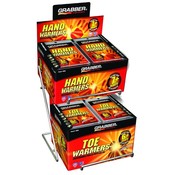 Grabber 2-Tiered Wire Rack Hand &amp; Toe Warmer Combo