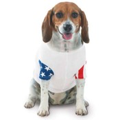 Doggie Skins Baby-Rib Stars & Stripes Tee Large