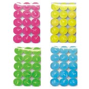 Tealight Candles - 15 Pcs Color(Case of 72)