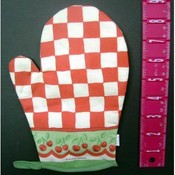 Hot Mat in the Shape of an Oven Mit Item #5760