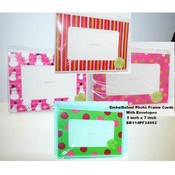 Assorted 2-Pack Embellished 4" X 6" Photo Cards