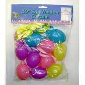 30 Inch Plastic Egg Window Curtain