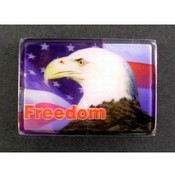 Light-Up Patriotic "Freedom" Magnetic Pins