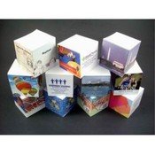 Imprinted Self-Adhering Sticky Note/Memo Cubes