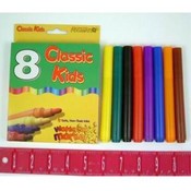 Classic Kids Pack of 8 Water Color Markers