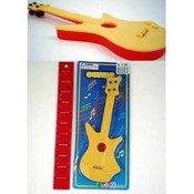 Mini Plastic Toy Guitar Item #30973 Pre-Priced $1.