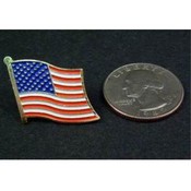 American Flag USA Patriotic Lapel Pin