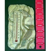 Hanging Polyresin Rainforest Bird Thermometer