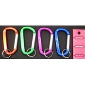 Colorful Imprinted Keychain Carabiners