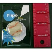 Flashing Illuminated LED Baseball Magnet