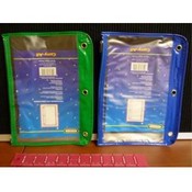 Zippered See-Through Pencil/Carry-All Pouch