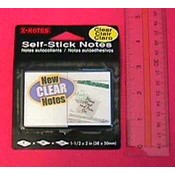 Self Stick Clear Notes