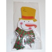 Set of 6 Snowman Gift Tags