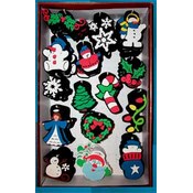 Assorted Christmas Theme Chunky Stamps