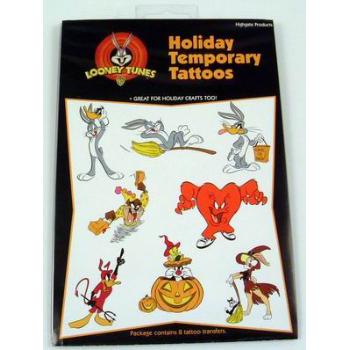 Wholesale Halloween Looney Tunes Temporary Tattoos (SKU 324425) DollarDays