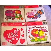 Classic Clings - Window Decorations for Valentines