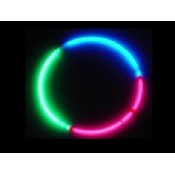 Tri Colored 22" Glo Necklaces