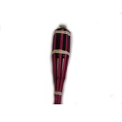 36 Inch Pink Bamboo Tiki Torch